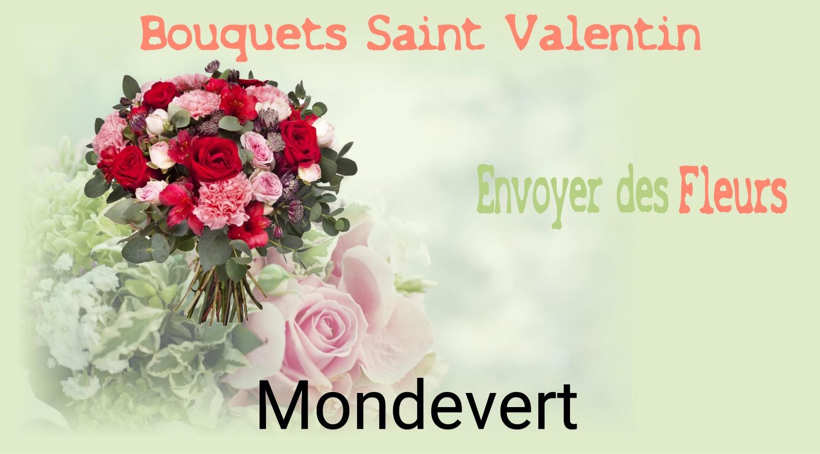 Roses de Saint-Valentin livrées à Mondevert